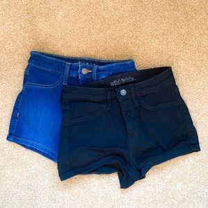 Wild Fable Black and Blue Short Set